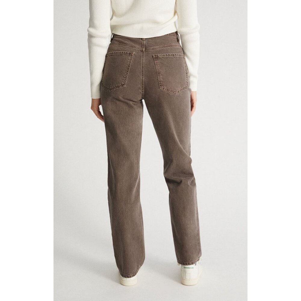 NWT PacSun Dad Jean Straight Leg Moss Green Jeans 26 | Skater Grunge Streetwear - Picture 6 of 16